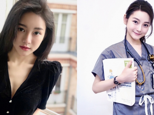 清新脫俗的美女醫生「Jenn」！大眼雪肌神似Angelababy，內外兼修讓14萬網友都瘋狂