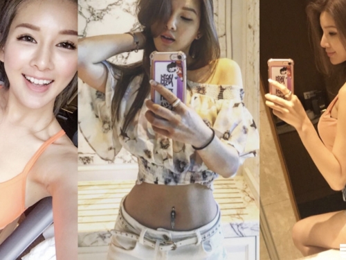 國光女神莎莎IG大秀「火辣水蛇腰」低胸爆乳太性感！