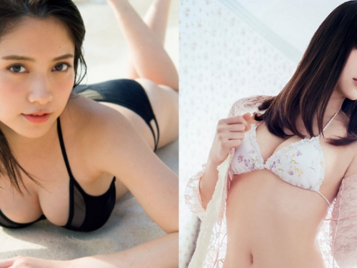 非設定！現役「爆乳看護師」是白衣天使　脫下保守護士服露白嫩乳球！