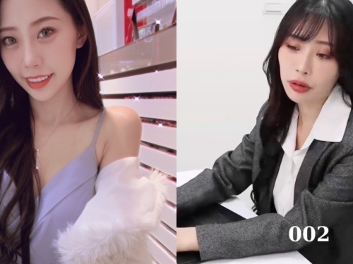 盜撮巨乳女主管「玟妡」的自撫影片，要她解衣幫我「全力侍奉」！