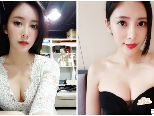 甜美正妹「爆乳畫面」好犯規！「白嫩酥胸」臉蛋也超讚的！