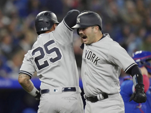 MLB》「法官」休兵無礙 菜鳥威爾斯致勝轟助洋基完封藍鳥