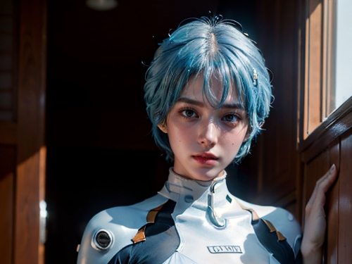 AI Generation: AI Beauty Ayanami Zero