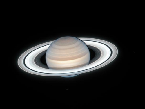 哈伯太空望遠鏡拍到土星夏日美景