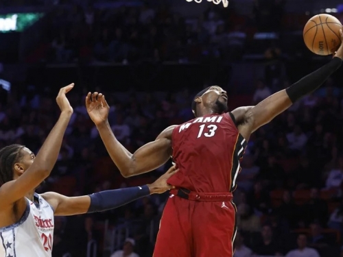 NBA》生涯222次雙十創熱火紀錄 阿德巴約：終於突破了