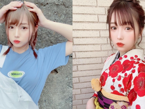小隻馬櫻花妹「可愛外型有夠萌」，「吊帶裝的胸型」好性感啊！