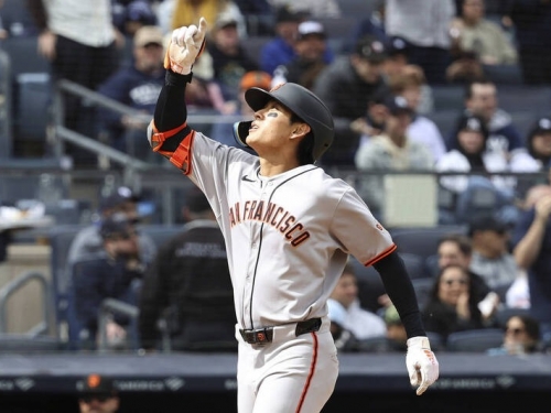MLB》李政厚生涯首度雙響砲4打點、棒打強投羅冬 巨人逆轉洋基