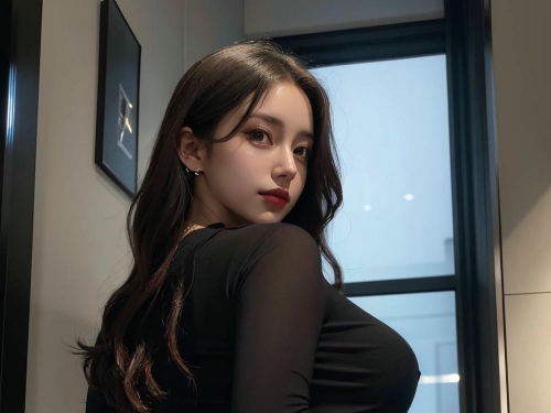 Collection - Lovely Ass With Black Pantyhose - 1