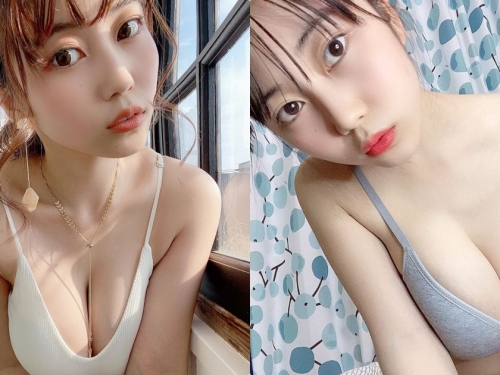 建築系正妹「伊織いお」發揮強大J奶功力，「身材發育太猛」粉絲快要受不了！