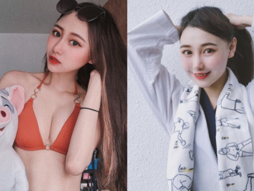 「黑帶正妹」大展「隱藏嫩乳」太兇猛，猖狂體態讓人一眼就服輸