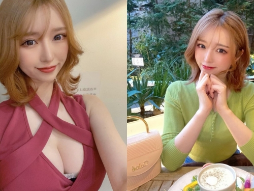 夜總會小姐「爆奶享用高級料理」，「豐滿乳量」讓人想坐在她對面！