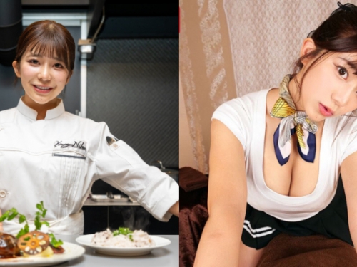 真．性感廚娘！《川越仁子》是AV女優新人也是義大利餐廳廚師