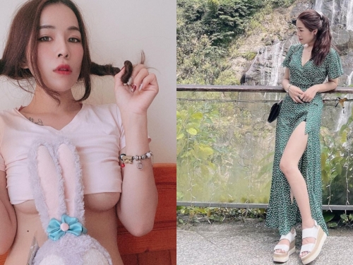 太有誠意！「Anna 陳安安」深夜投放雪乳，衣服太小件「南半球」全跑出來啦！