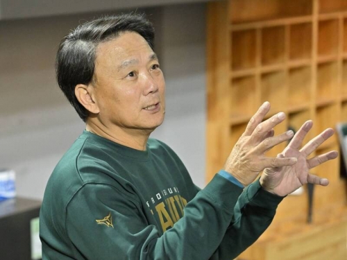 中職》給林智勝的祝福都在影片中 洪總笑說：「該講的都講了，影片都拍兩次了」
