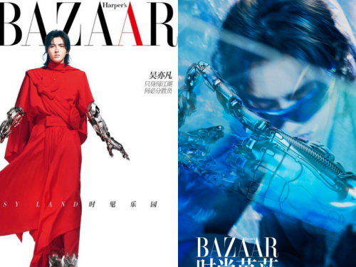 擺脫時尚災難？吳亦凡化身戰神拍攝雜誌，網友驚：好像有點帥...