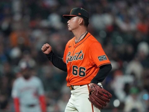 MLB》鄧愷威橫掃球超殺！ 巨人主播盛讚「轉速大師」