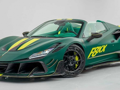 德國豪奢改裝廠最新敞篷大作！爆改法利利 F8 Spider 化身 Mansory F8XX