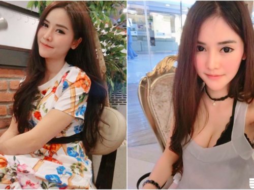 超性感！「白皙美乳正妹」甜美外型太氣質啦... 誘惑的「極品美腿」視角好犯規！