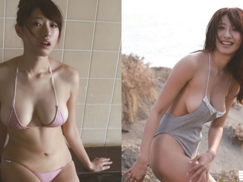 日媒公推「寫真屆最強body」173公分大隻馬「重砲G奶」讓日本網友：好想娶回家！