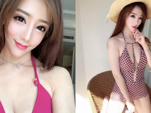 小臉大眼美少女「曦」峇里島度假中路開，「渾圓形狀」看得好清楚！