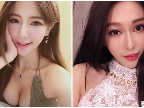 大眼麻豆「深V美乳太吸睛」， 事業線深到讓人瘋狂啊！