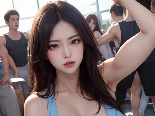 AI Generation - Gym Beauty