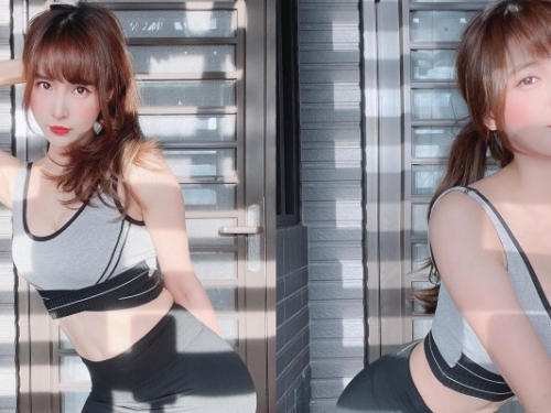 在家都沒運動？樂天女神「孟潔」曬辣照俏皮回應：當然有...動嘴巴！