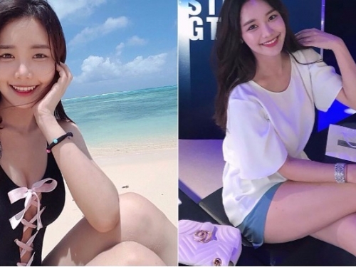 妹子胸前綁帶大露「可愛美乳」超聚焦， 還沒彎腰「深溝」就跑出獻寶啦！
