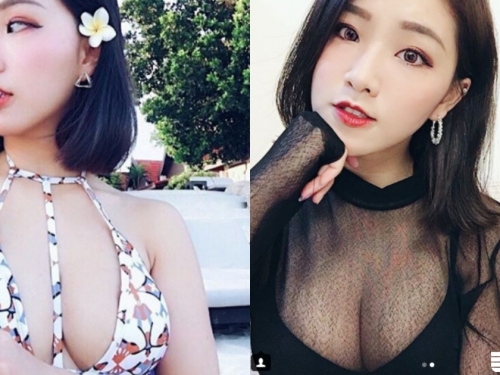 無法忽視的下乳線！「華航正妹空姐」比基尼ᴗᴗ形狀明顯！「豐滿上圍」路人不敢直視！