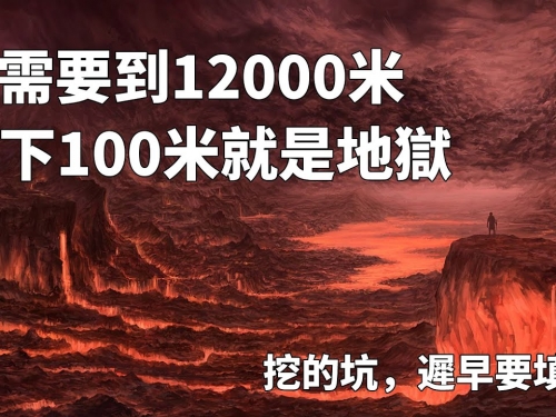 12000米挖到地獄？地獄錄音？拉倒吧！地下100米就是人類的地獄！