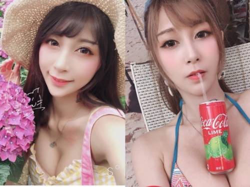 看到乳架都可樂了！性感美髮設計師「芈夢」雙峰飽滿濠溝超深，連電眼也不放過男粉！