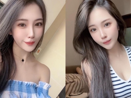 美豔護理師「尤娜」低胸背心好性感，「白嫩美乳」太吸眼球了！