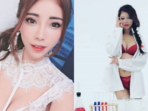 「美女科學家」Angel liya白袍做實驗太火辣 男粉都搶著要當她人體實驗對象啦～