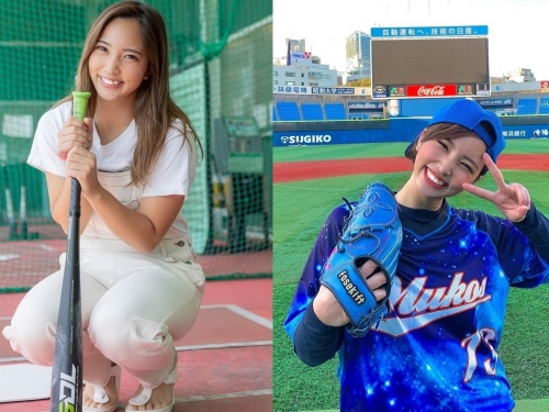 正妹棒球YouTuber「笹川萌」神之左腕輕鬆飆出120公里　燦笑露虎牙更是萌到一個犯規