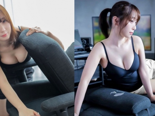 好想跟她一起打電玩！Coser 女神「伊織萌」代言電競椅  網友的目光卻都集中在...