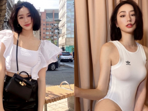 這樣才正點！高冷正妹「雀斑小姐」胸前渾圓形狀太吸睛，亮麗顏值輕鬆征服全場目光！
