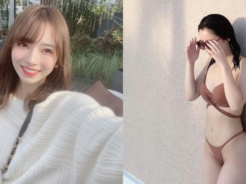 氣質女大生是「誘惑隱乳正妹」，「玩水時火辣解放」好兇呀！