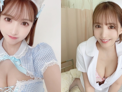 「三上悠亞」化身超爆乳護士，「粉色內衣誘惑露出」好養眼啊！