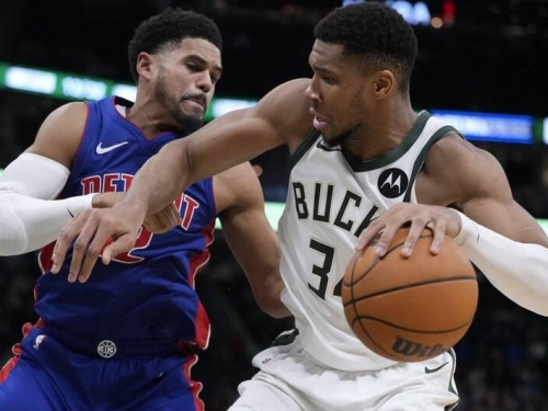 NBA》好辛苦！字母哥轟全聯盟本季最高59分 公鹿延長賽退活塞收2連勝