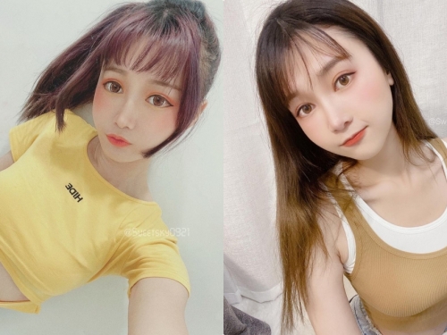 童顏正妹「甜天」纖腰曲線好性感，穿背心時還有「誘人胸型」！