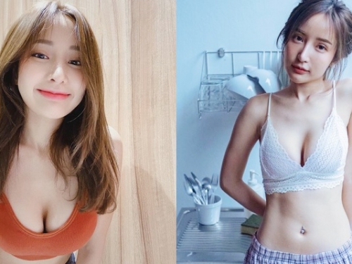 笑容超可愛，身材是天菜！治癒系正妹 Feary 擁四國血統！「纖腰、酥胸」迷倒老司機