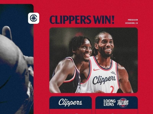 NBA熱身賽》單節只讓對手拿8分 快艇47分差痛宰廣州龍獅