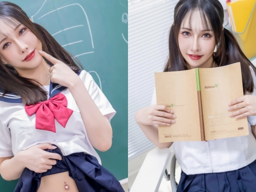 自習時間「不穿內衣褲的豪放女學生」，教室公然露出...滿足男同學的需求！