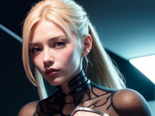 AIModel Vol.050 Woman Android Face