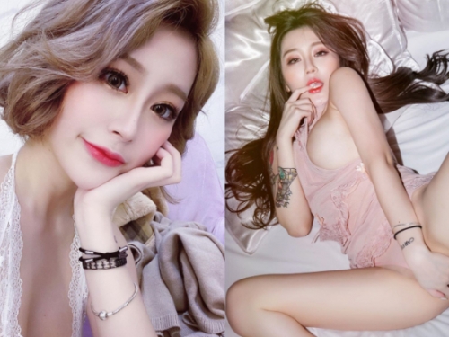 極致挑逗！辣氣美女「香菜兒Yan Ci」激情挑逗表情太銷魂，開腿撫弄討吻誰不買單？