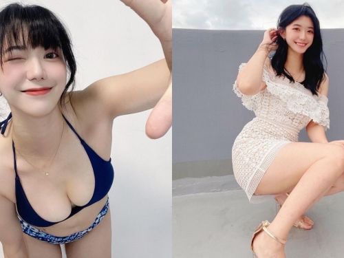 活潑可愛的正妹「佳濃」笑容好甜！隱藏版「豐滿美乳」讓人目不轉睛！