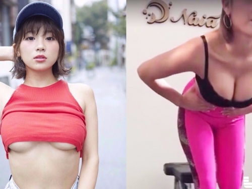 這根本「巨砲凶器」！正妹胸前負重H級壺鈴嬌喘不停！影片音量注意...