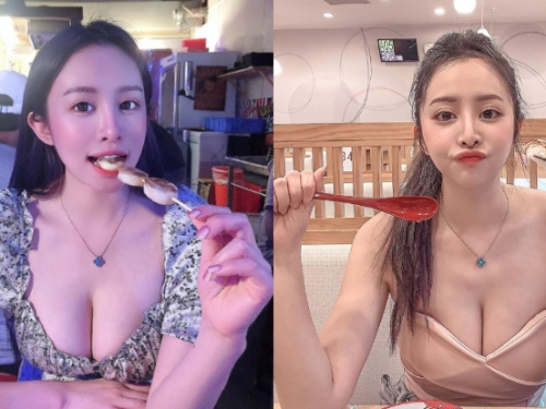 不用開口就飽了！「傅子寧」用餐自備大杯鮮奶，飽滿兩袋比任何美食還可口！