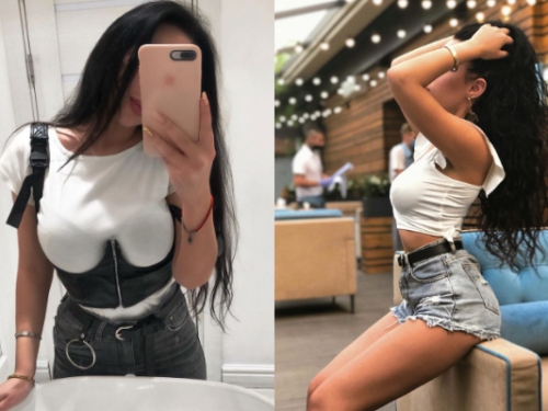 妹子親自示範神級穿搭…「乳量激升X堅挺度UP」超心機　網友直呼犯規