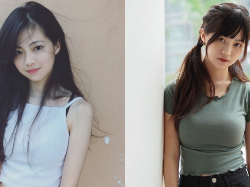 清新學生妹區明妙被封「港版周子瑜」　隱乳身材讓網友驚喜